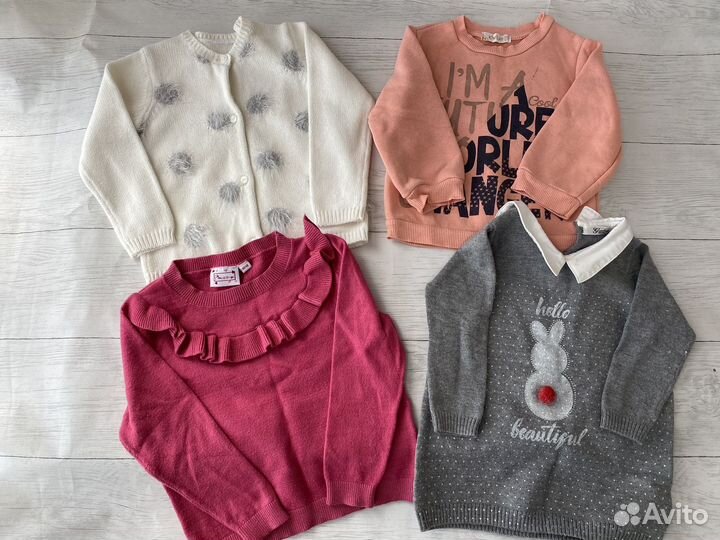 Пакет вещей на девочку 80 98