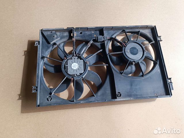 Вентилятор охлаждения Тауран Тигуан Пассат Б6