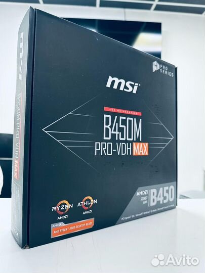 Материнская плата MSI B450M PRO-VDH MAX AM4