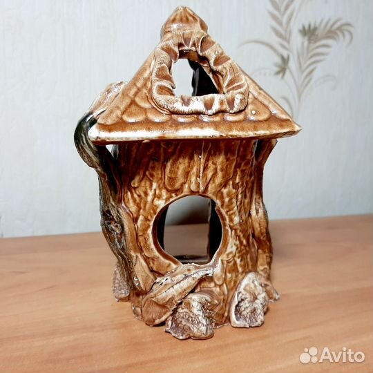 Аксессуары для аквариума.Домик, растения