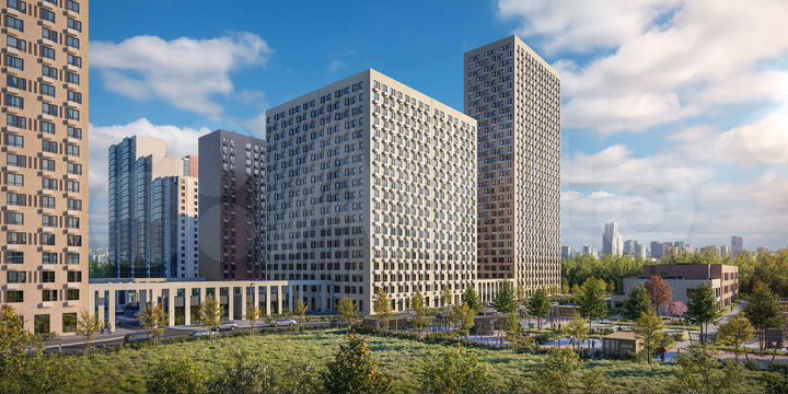 3-к. квартира, 72,5 м², 13/25 эт.