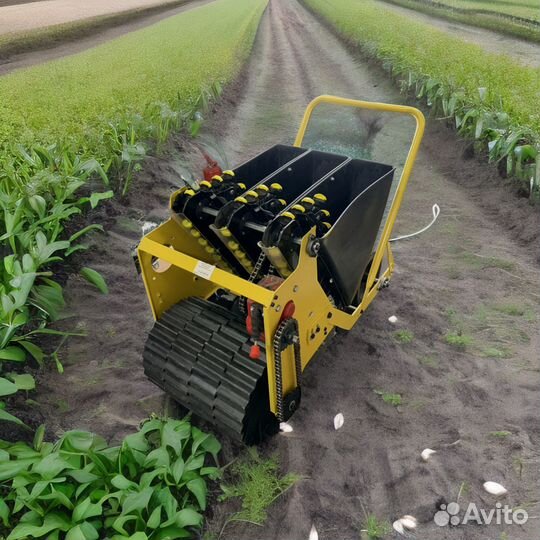 Сажалка для чеснока и лука 3-х рядная