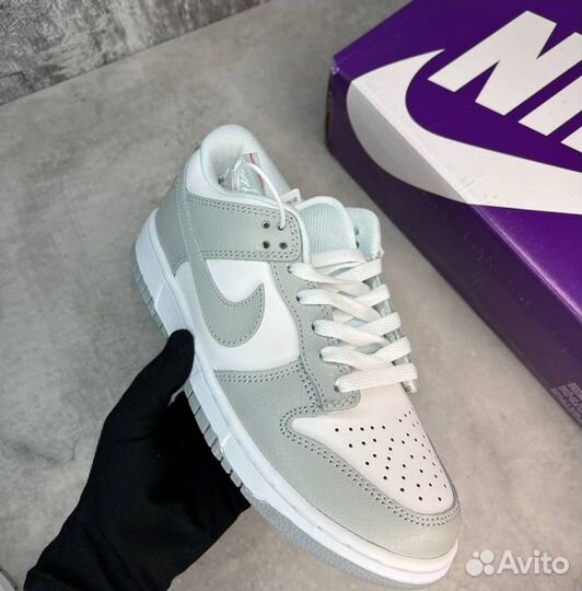 Женские кроссовки Nike Dunk SB Grey Fog