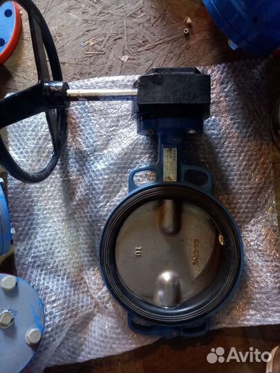 Затворы Tecofi с редуктором ду150,200