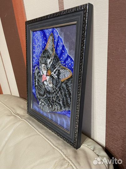 Картины вышитые бисером