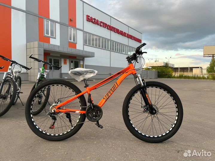 Велосипед алюминиевый