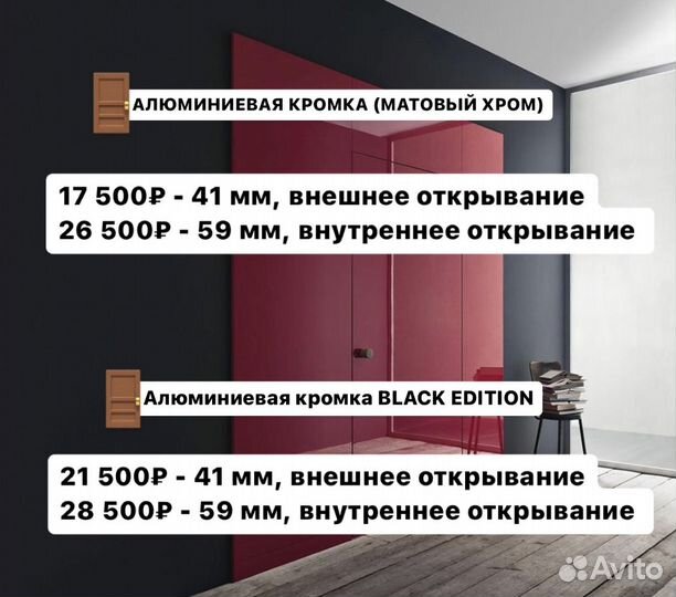 Скрытые двери invisible