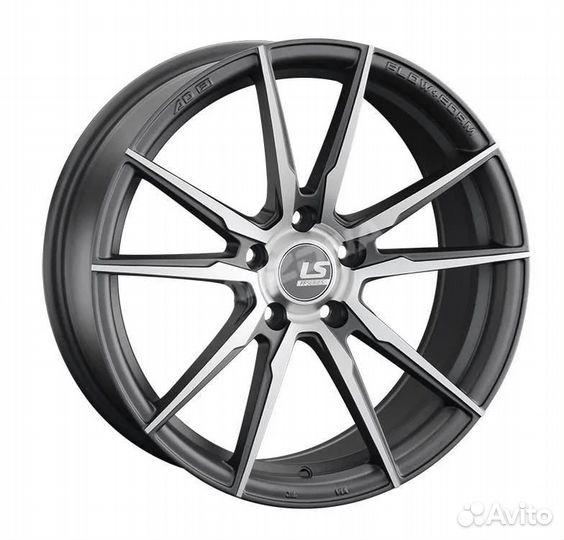 Литой диск LS flowforming R18 5x114.3. Большой выб