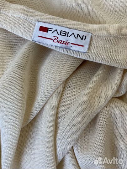 Бронь Лонгслив Fabiani трикотажный шелк L