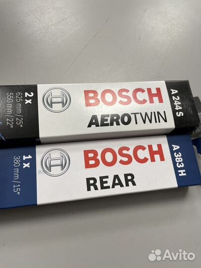 Щетки стеклоочистителя Bosch Aerotwin