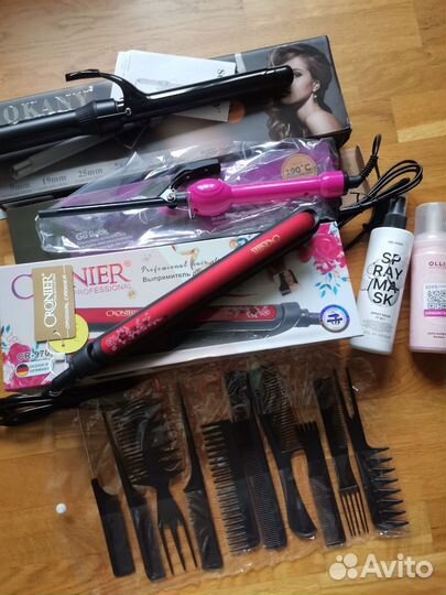 Плойки, утюжок, плойка для афро