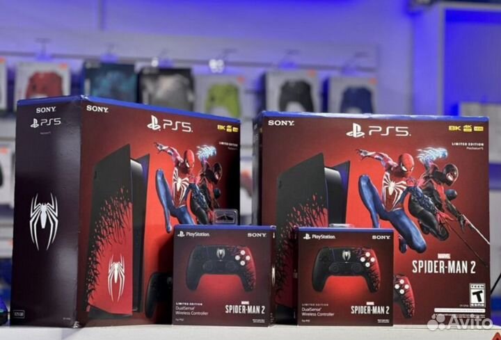 Playstation 5 Limited Edition + Человек Паук 2