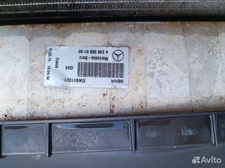 Кассета радиаторов Mercedes w176