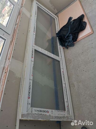 Дверь пластиковая балконная