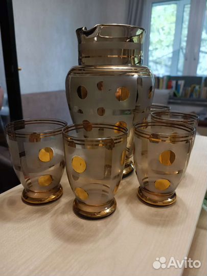 Графин со стаканами СССР