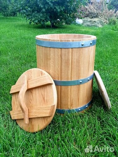 Кадка дубовая
