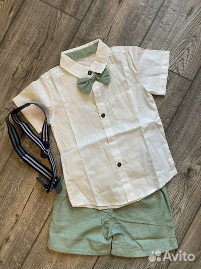 Костюм шорты и рубашка 110
