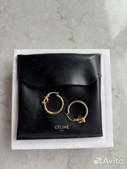 Серьги celine