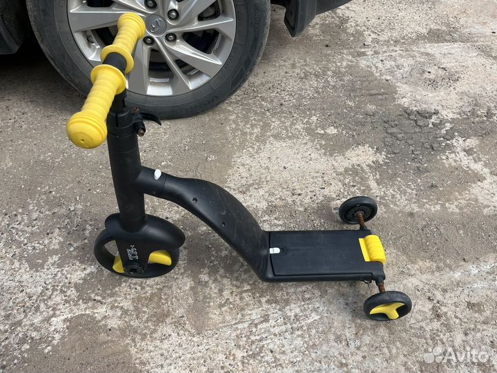 Самокат-велосипед-беговел 3в1