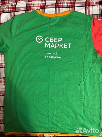 Футболка (униформа) сбермаркет мужская M и L