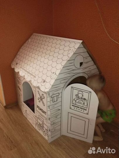 Домик раскраска
