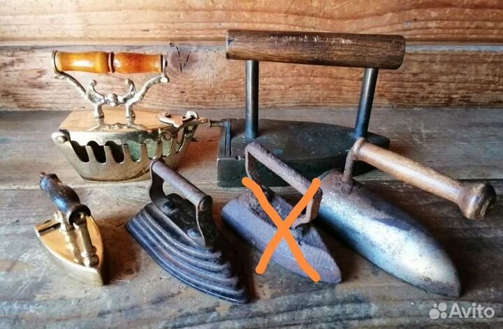 Старинные манжетные утюги