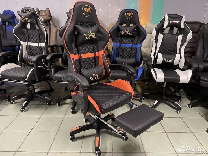 Компьютерное кресло офисное с функцией массажа