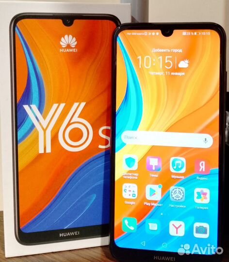 HUAWEI Y6s, 3/64 ГБ