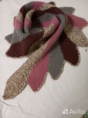 Шаль, бактус, шарф, шапка пуховая