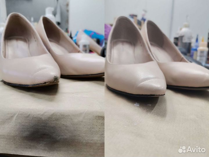 Ремонт и покраска кожи, реставрация