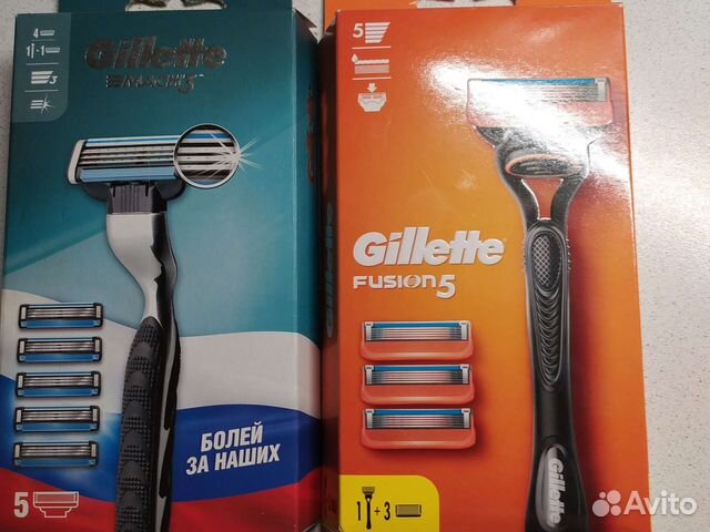 Сменные Кассеты gillette