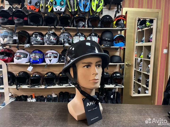 Каска на мото байк экип