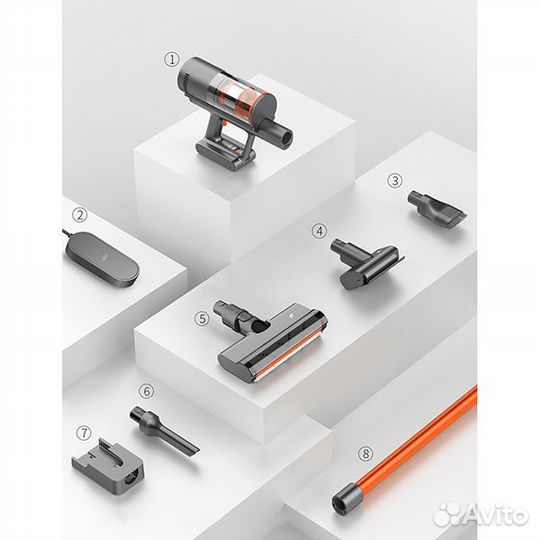 Беспроводной пылесос Xiaomi Shunzao Z11 Max Orange