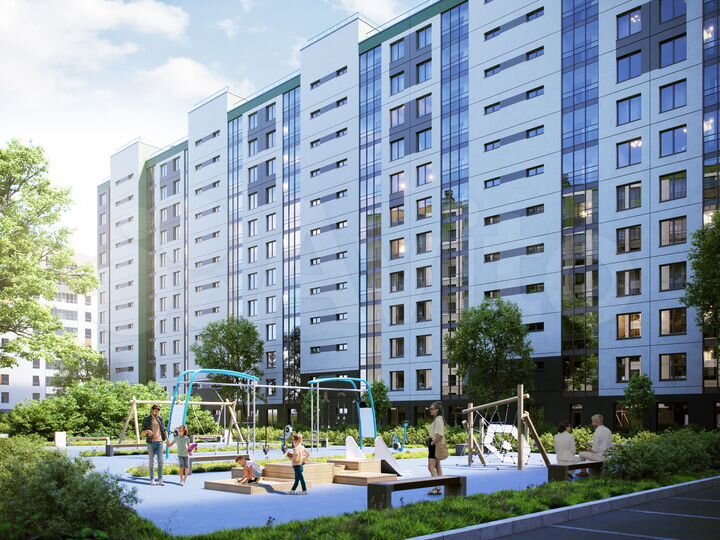 2-к. квартира, 59 м², 5/12 эт.