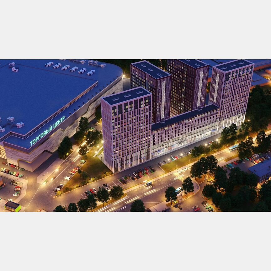 Апартаменты-студия, 22,3 м², 16/23 эт.