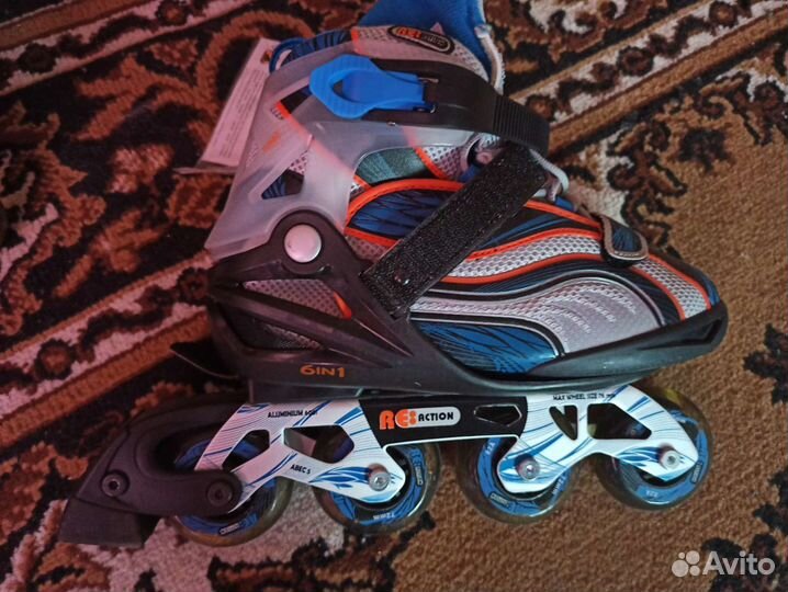 Роликовые коньки RE action