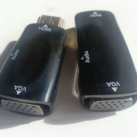 Переходник с hdmi на vga с аудио выходом