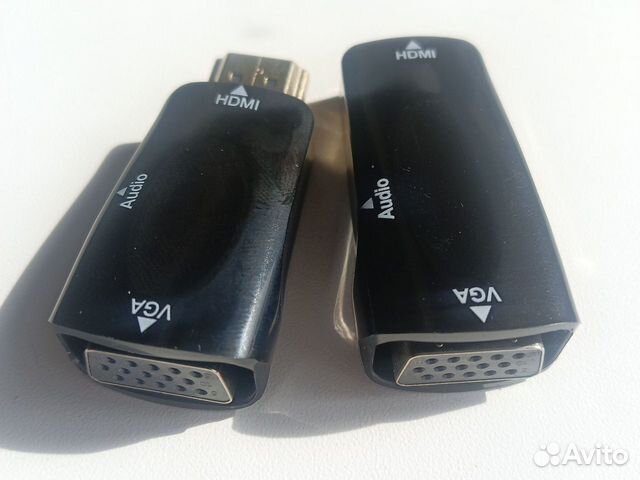 Переходник с hdmi на vga с аудио выходом