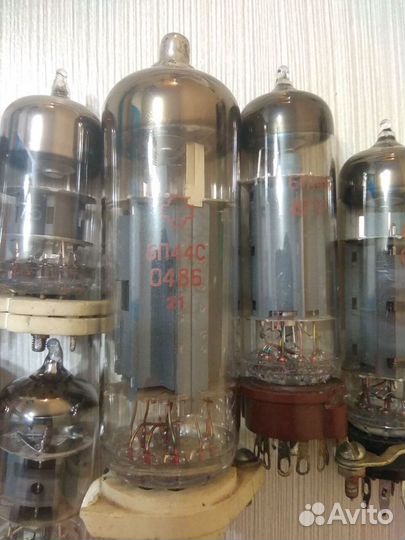 Лампы 6И1П,6П14П,6П15П,6П44C,6Н1П,6Н14П,6Н3П