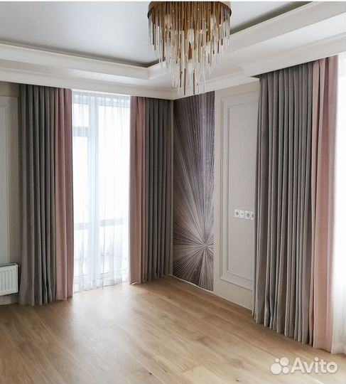 Дизайн и пошив штор