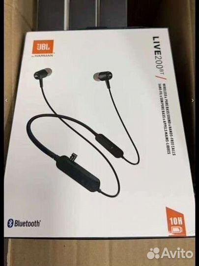 Беспроводные наушники jbl