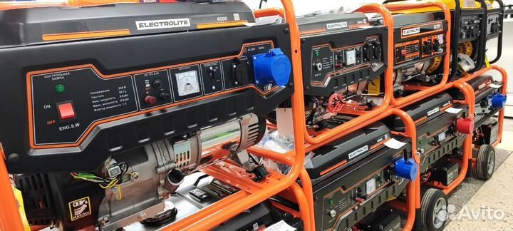 Генератор бенз. electrolite 6000S