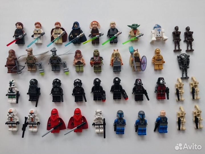 Lego Star Wars оригинальные минифигурки