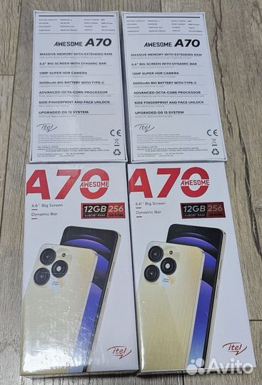 Itel A70, 4/256 ГБ