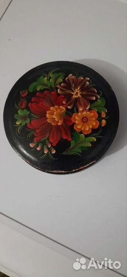 Шкатулка лаковая миниатюра