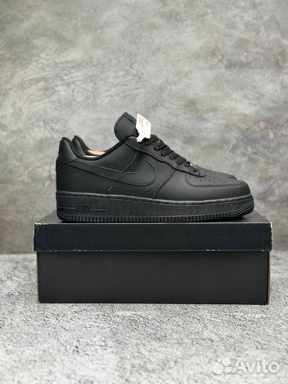 Кроссовки Nike air force 1 зимние с мехом