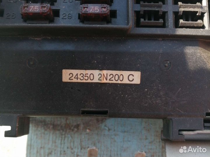 Блок предохранителей Nissan Pulsar FN15