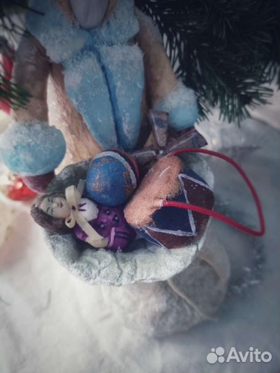 Дед мороз, ватный