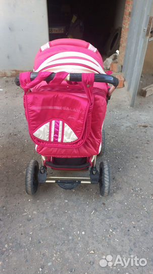 Коляска для девочек 2 в 1