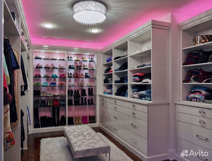 Гардеробная глубина 40